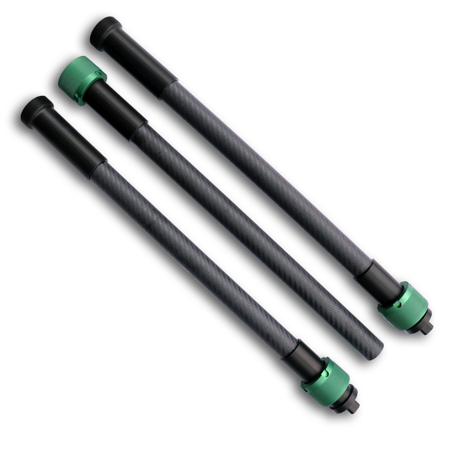 Trailkeeper Carbon-Stiel für unsere PRO-Serie 3-teilig