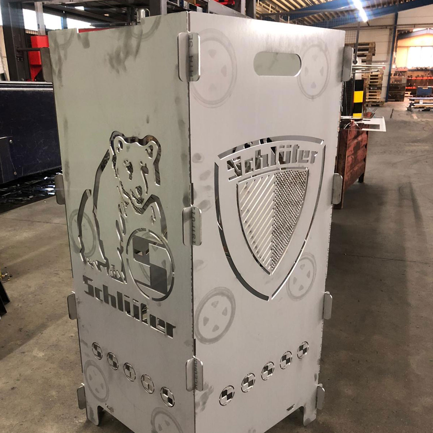 Feuerkorb mit Ihrem Logo