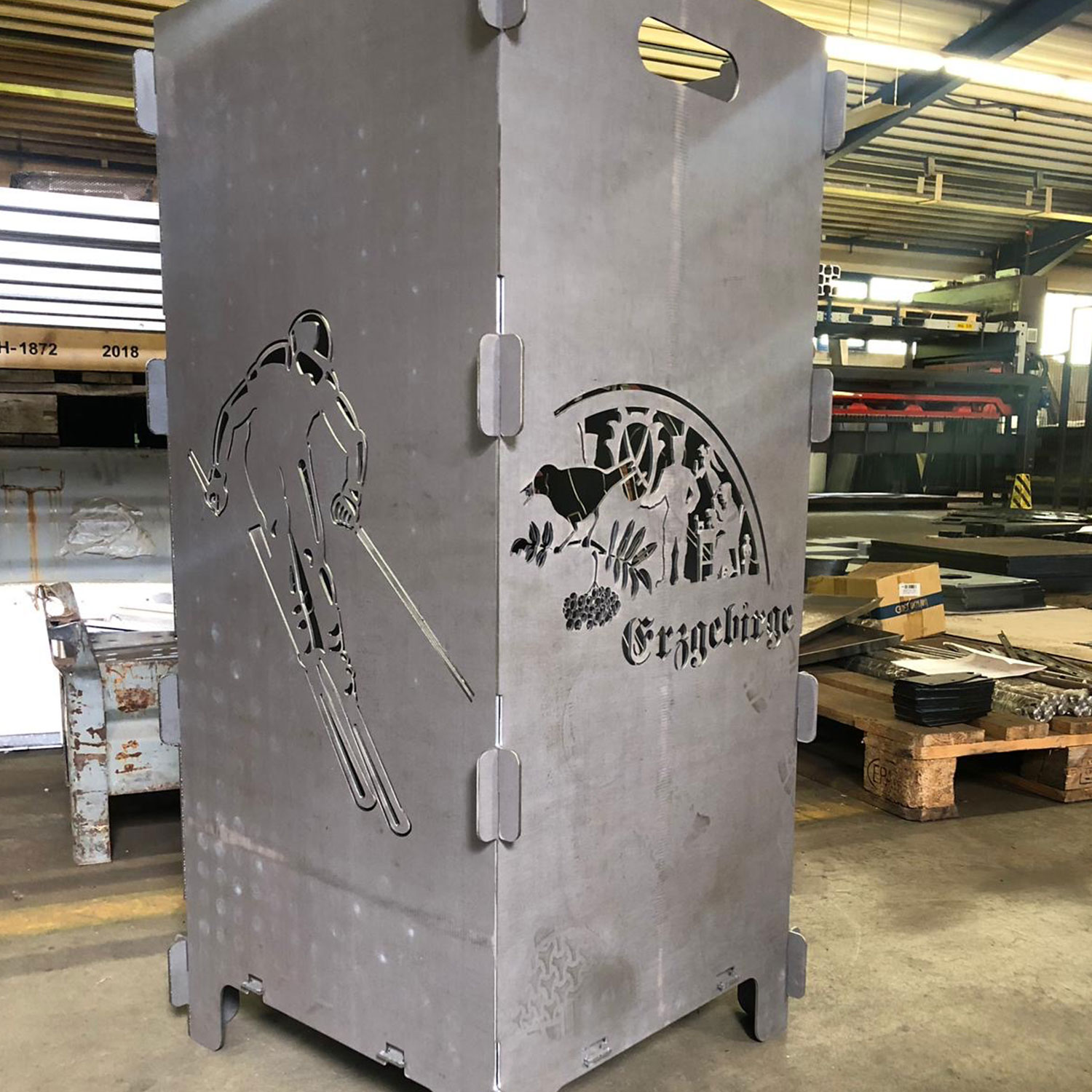 Feuerkorb mit Ihrem Logo