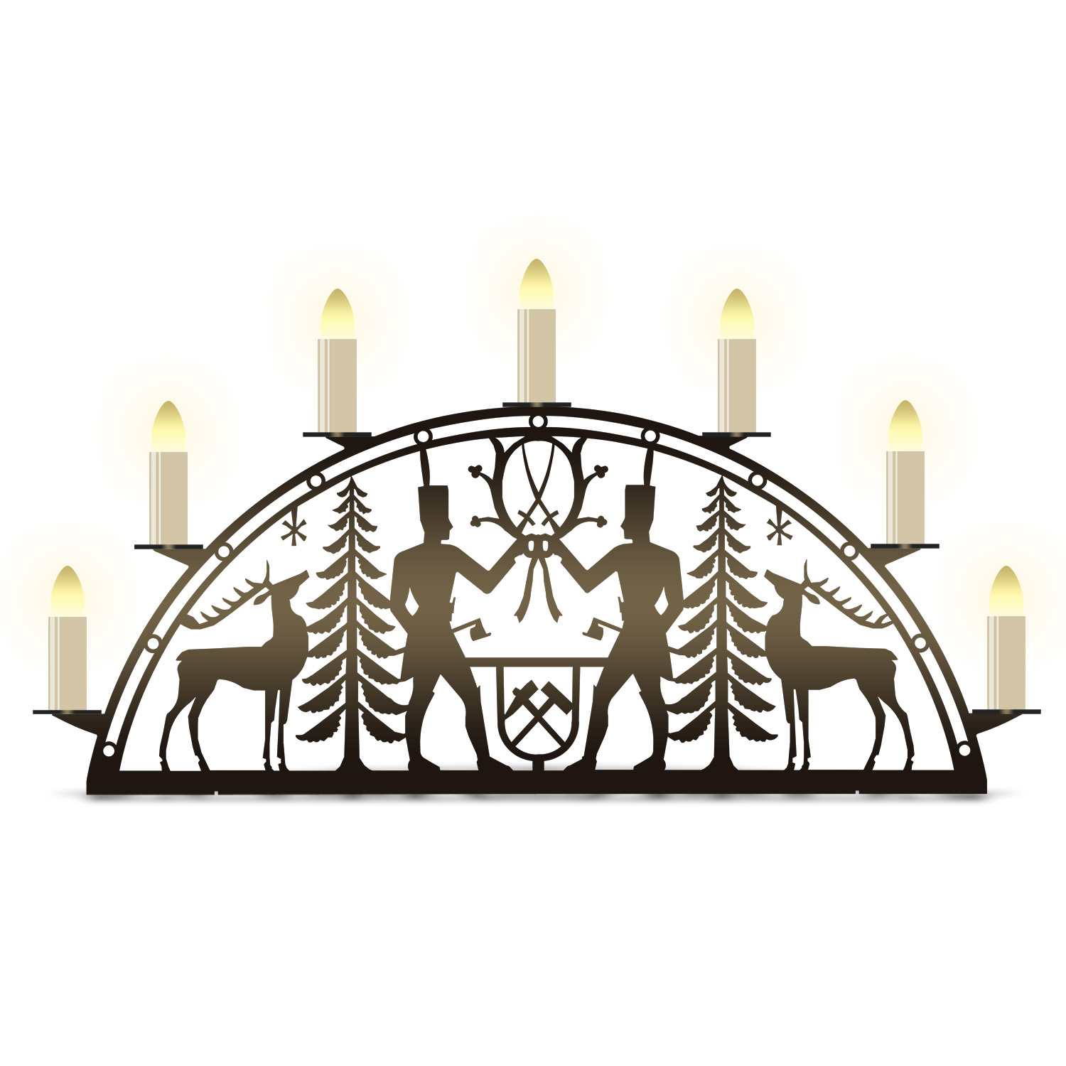 Schwibbogen "Hirsche"