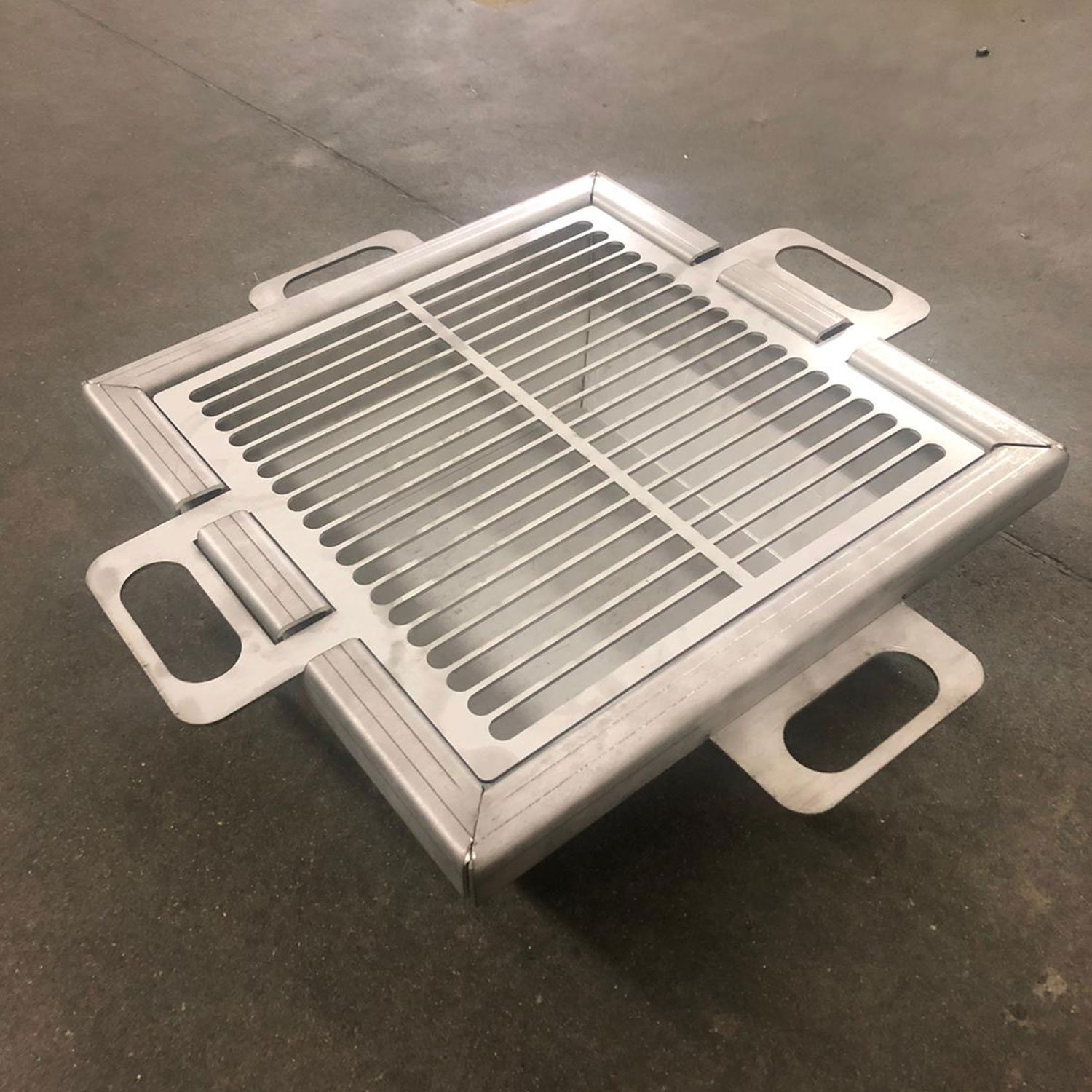 Grillaufsatz für unseren Feuerkorb